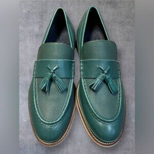 Cole Haan Men's South St Tassel Loafers – Botanical Green